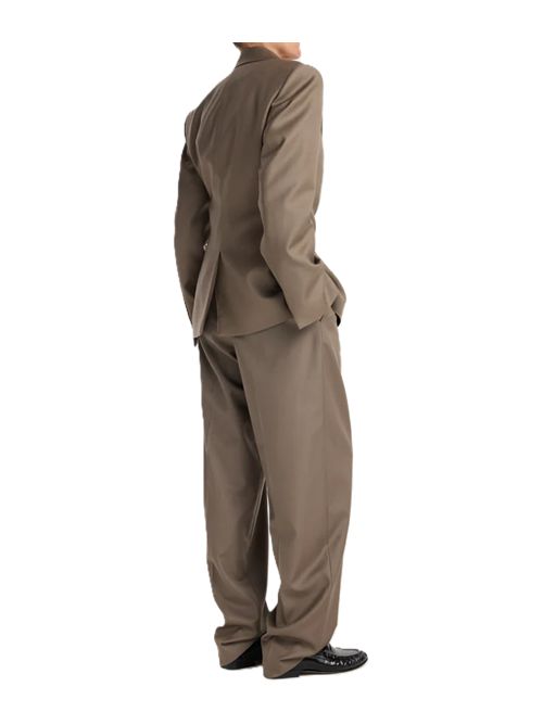 hourglass shaped blazer Róhe | 420-11-196252_417 DESERT BROWN